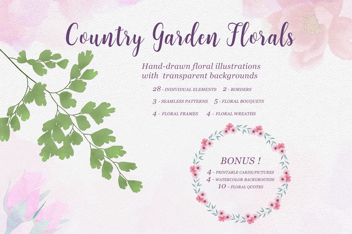 Country Garden Florals example image 1