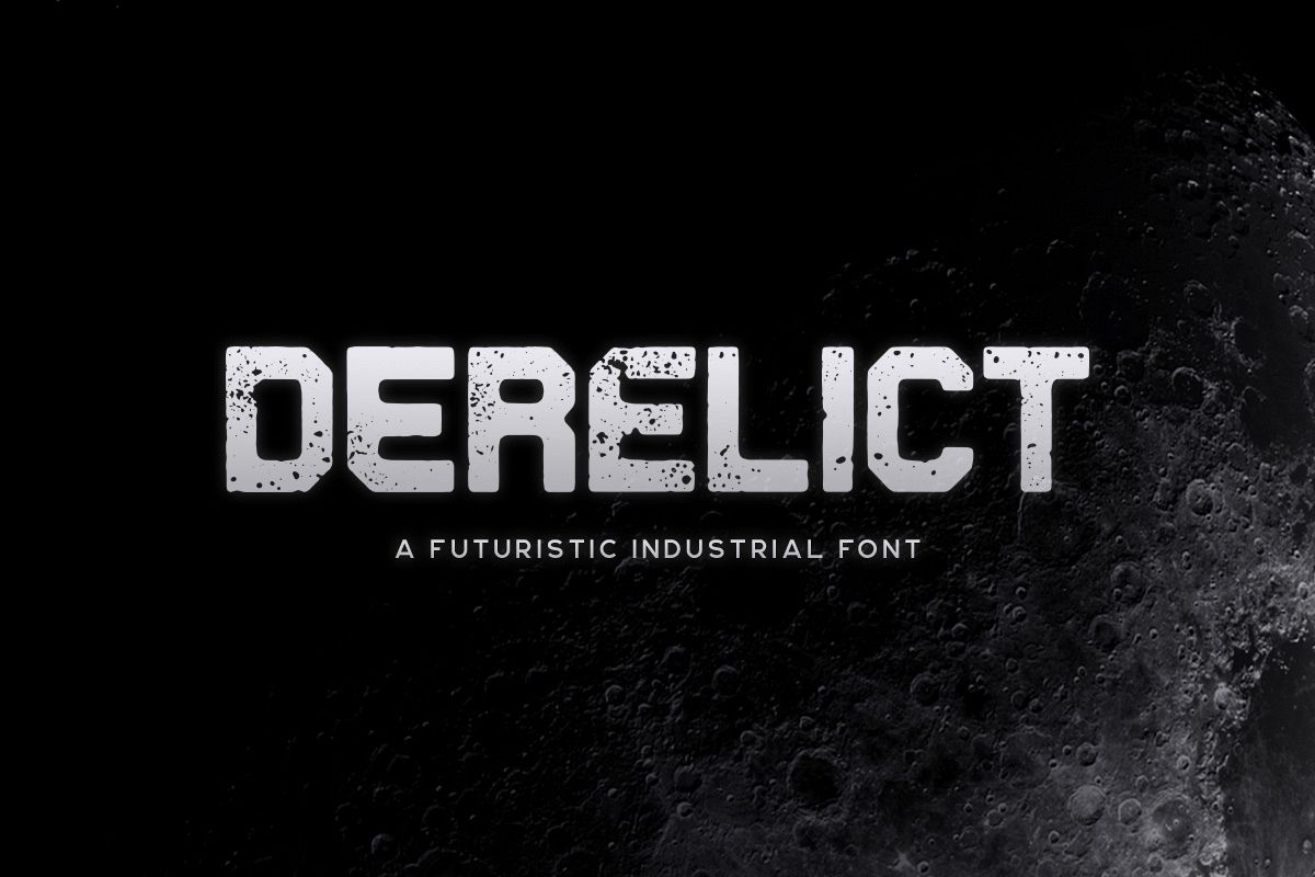Derelict Typeface example image 1