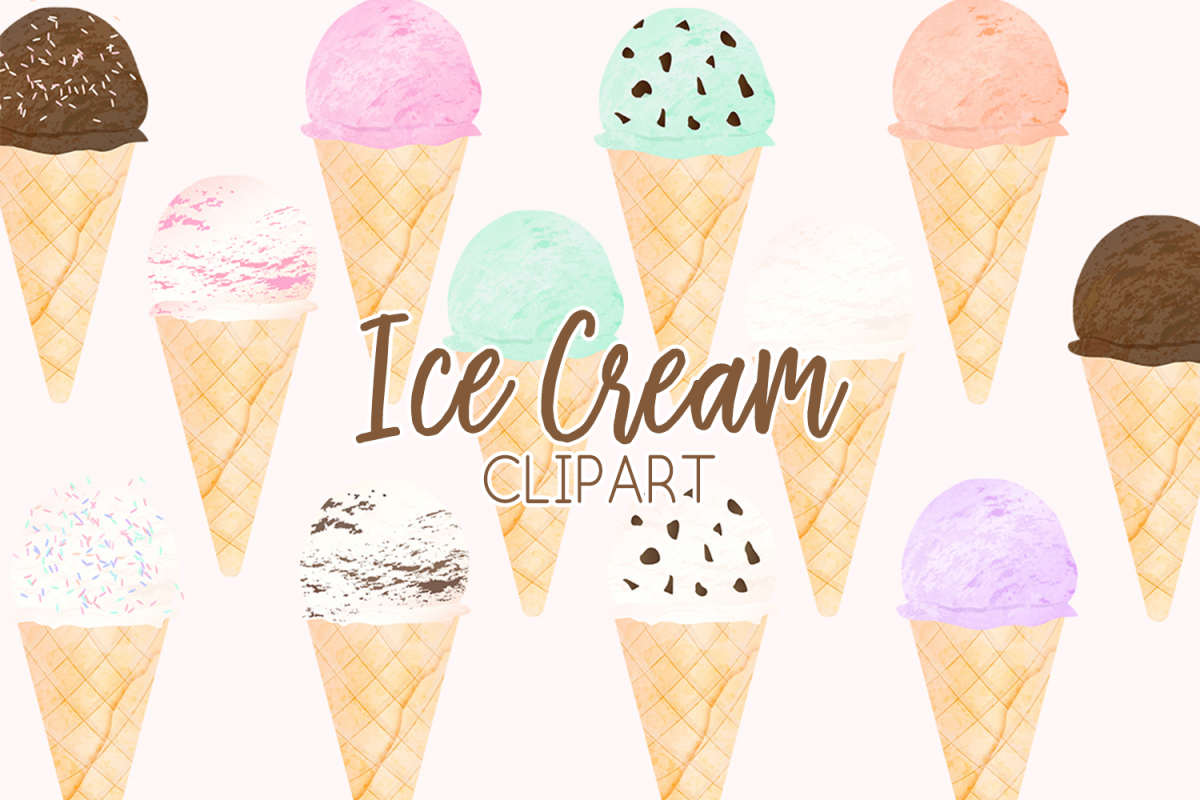 Ice Cream Clipart example image 1