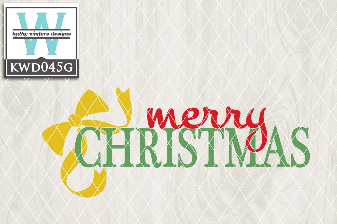 Christmas Cutting File KWD045G example image 1