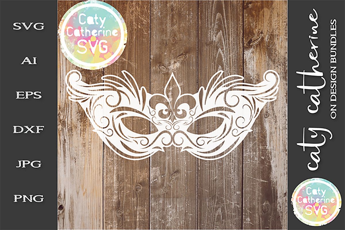 Download Mardi Gra Mask SVG Masquerade Mask SVG Cut File