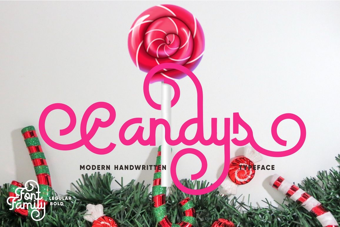 Candys Typeface 40% Off example image 1