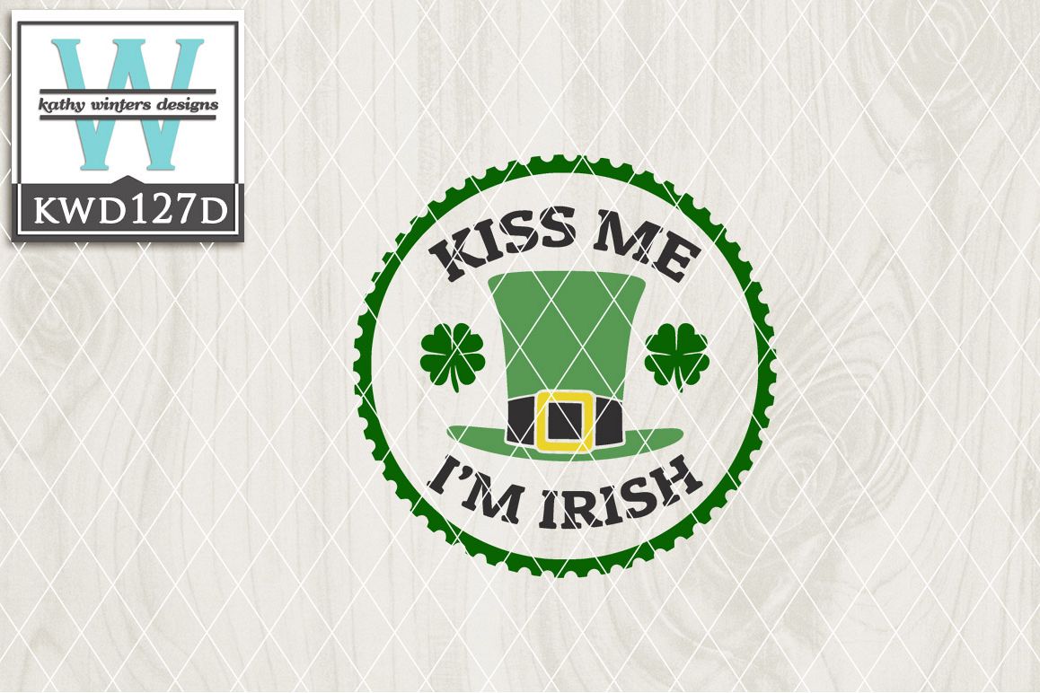 St. Patrick's Cutting File KWD127D example image 1