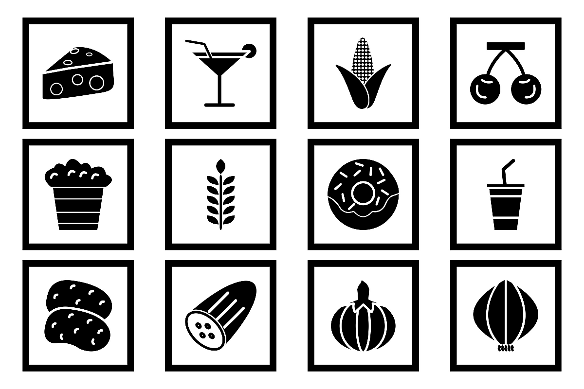 Set Of Food Icons example image 1