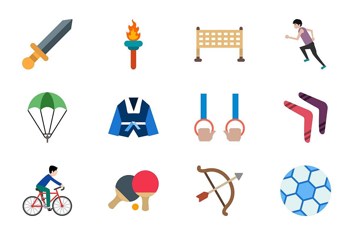 Set Of Sports And Game Icons example image 1