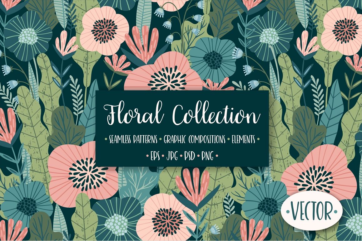 Vector Floral Collection example image 1