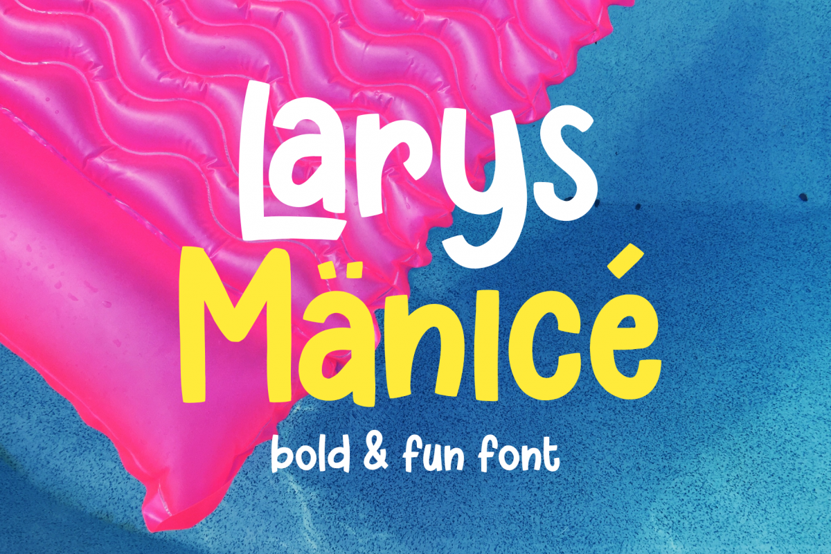 Larys Manice Bold & Fun Font example image 1