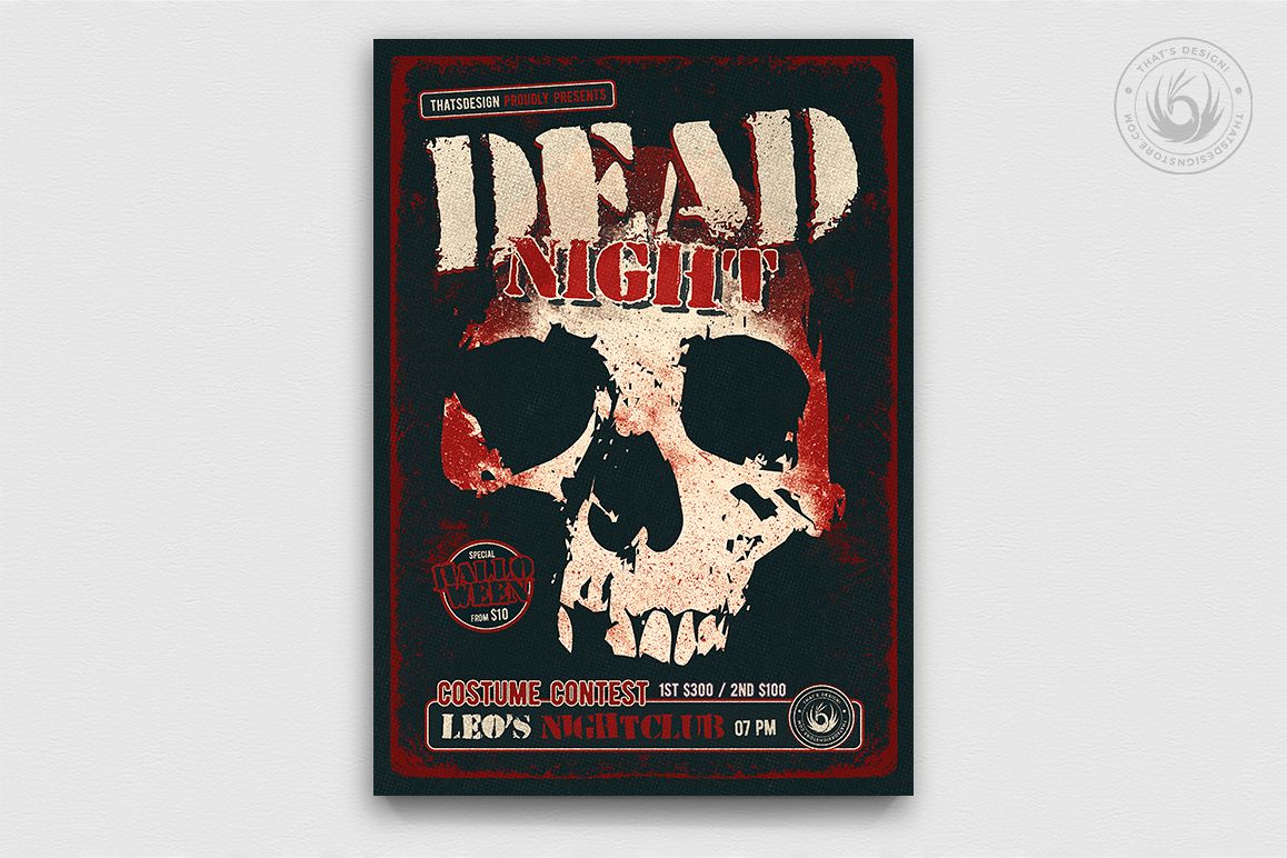 Halloween Flyer Template V24 example image 1