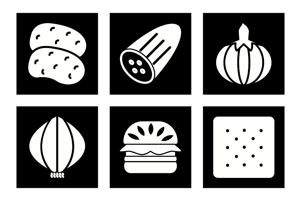 Set Of Food Icons example image 1