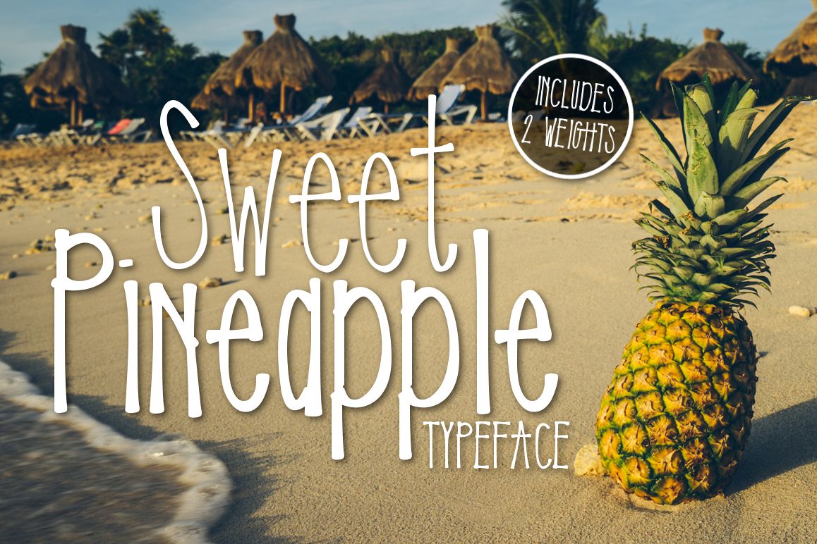 Sweet Pineapple Typeface example image 1