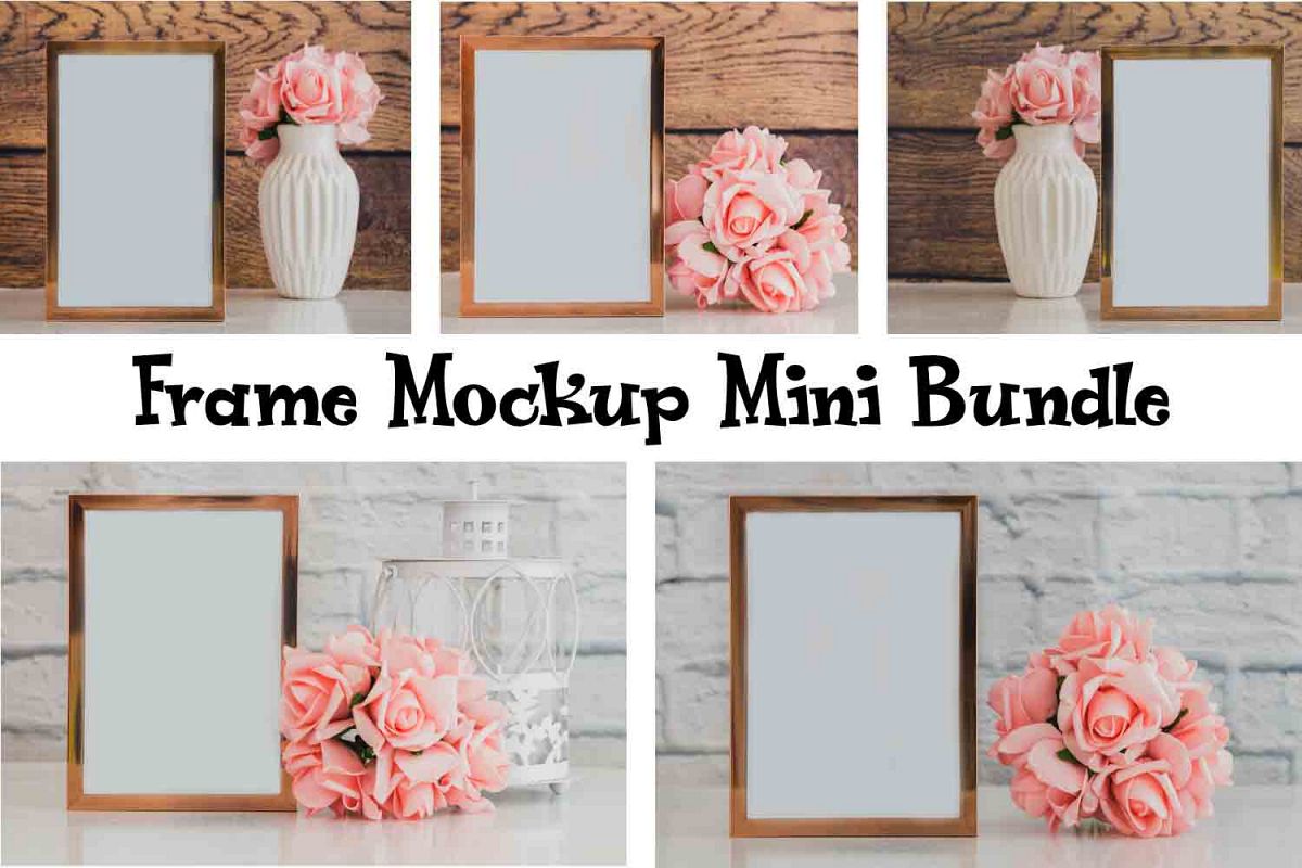 Frame Mockup Styled Stock Photography Stock photo example image 1