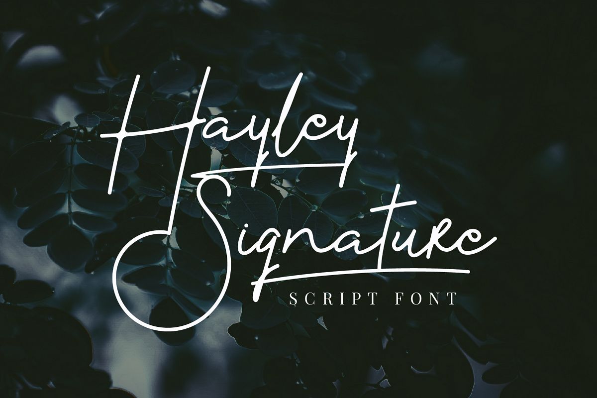 Hayley Signature example image 1