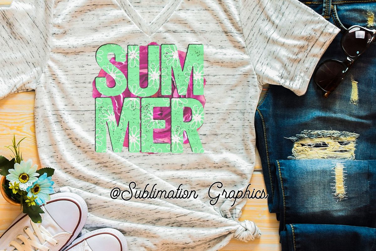 Summer Sublimation PNG example image 1