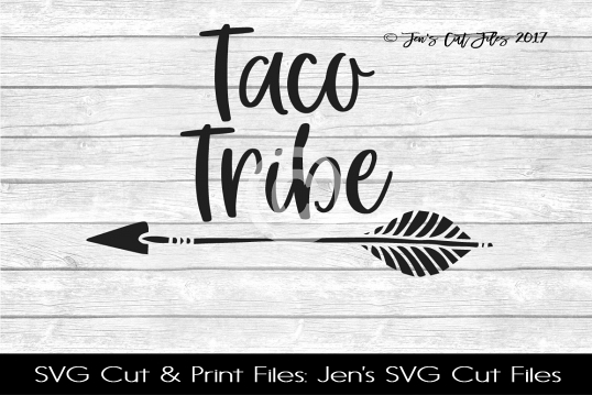 Taco Tribe SVG Cut File example image 1