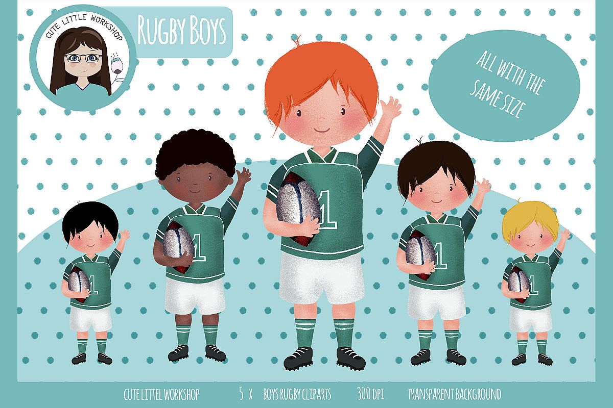 Rugby boys example image 1