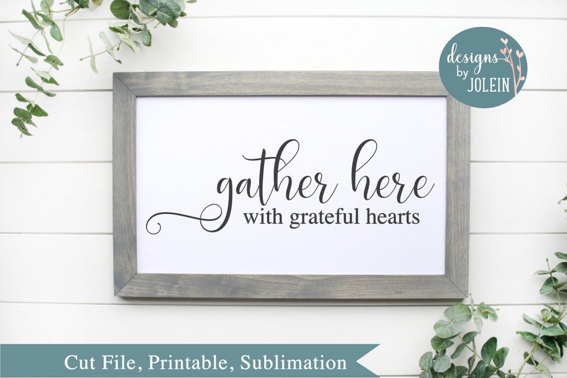 Gather Here SVG, png, eps, sublimation, printable example image 1