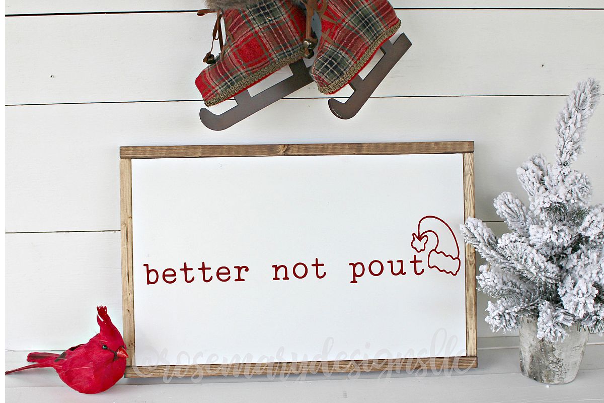 better not pout SVG example image 1