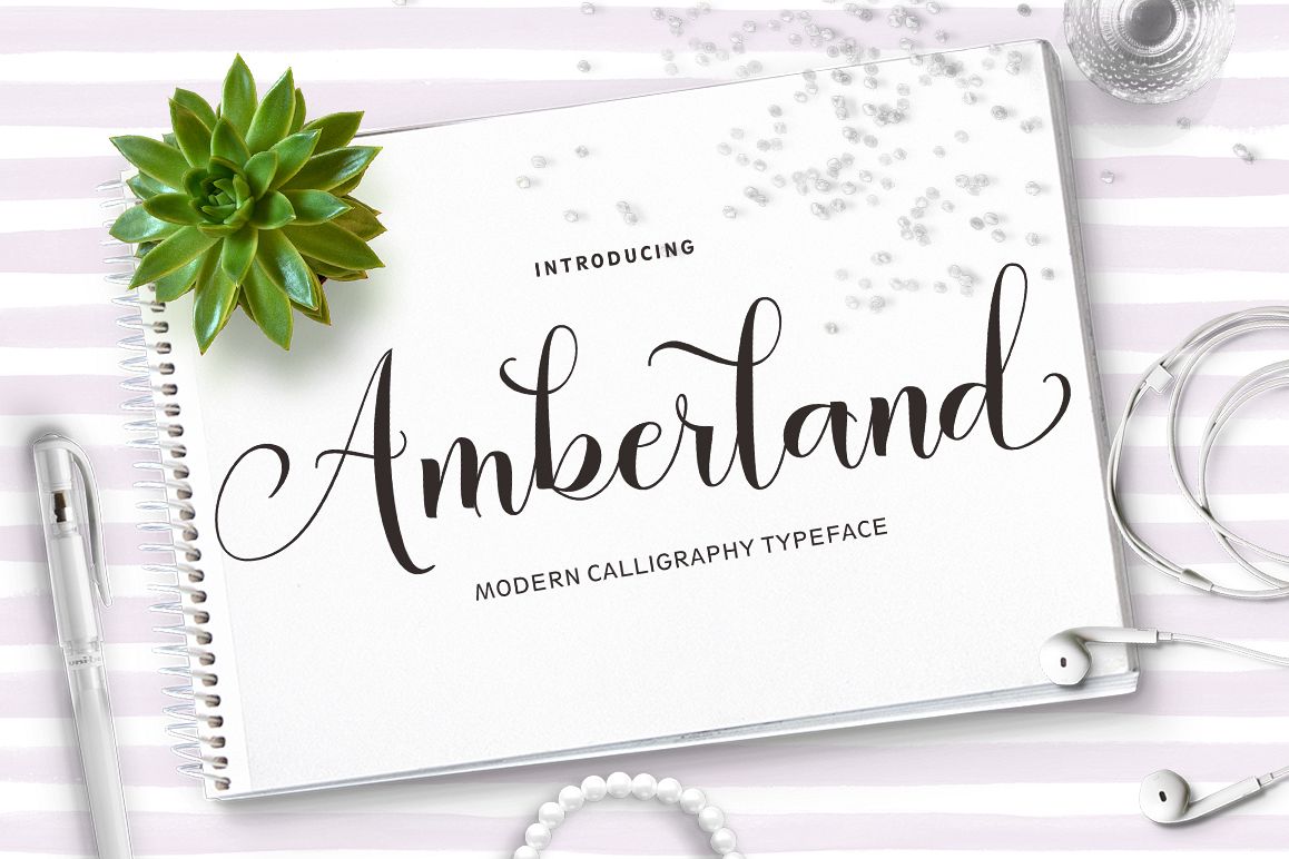 Amberland Script example image 1