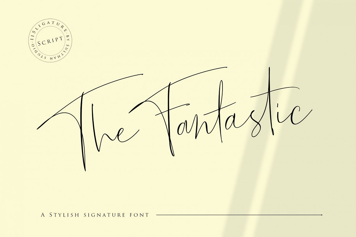 The Fantastic Signature example image 1