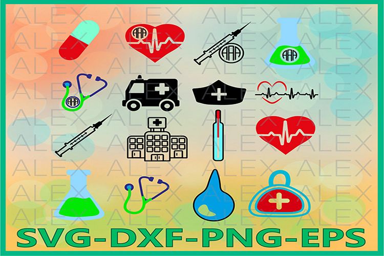 Doctor SVG Files,Doctor Monogram Svg Files, Doctor svg example image 1