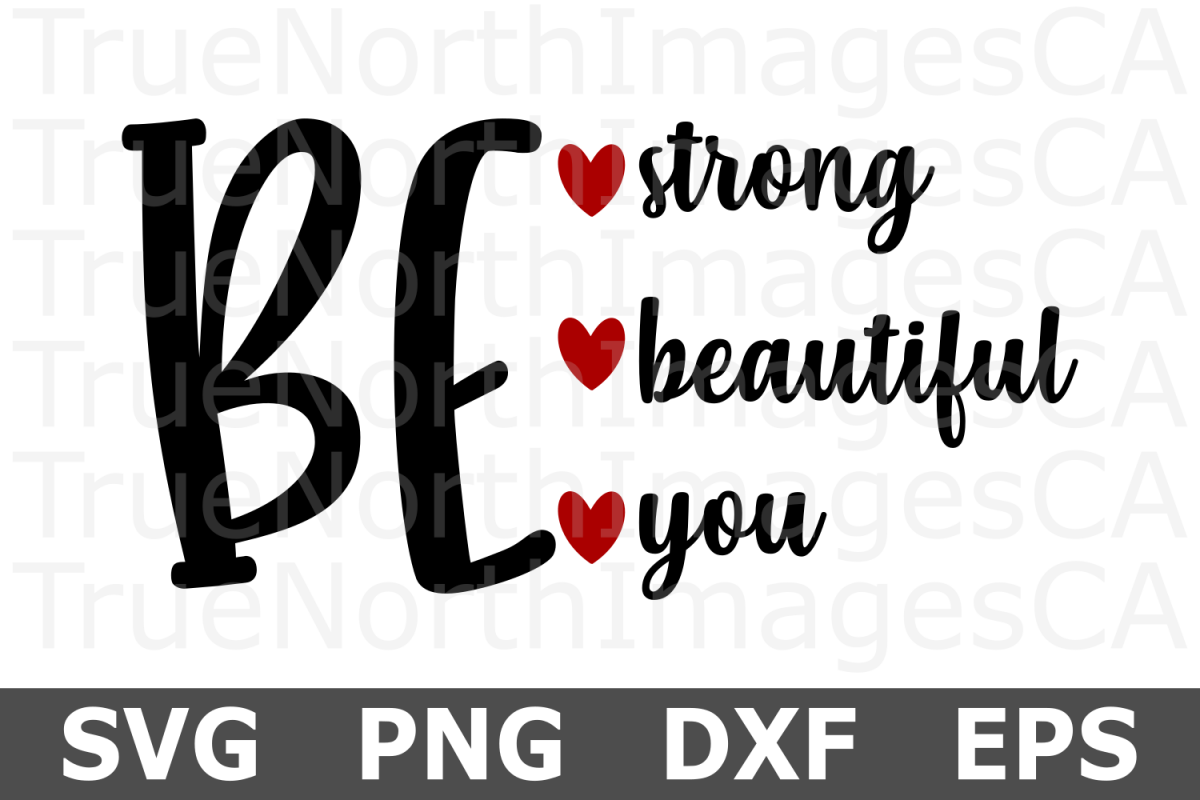 Be You - An Inspirational SVG Cut File example image 1