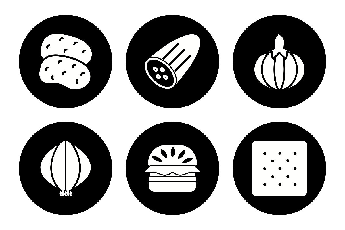 Set Of Food Icons example image 1