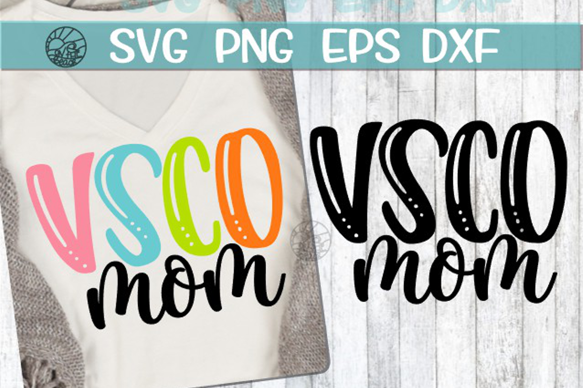 VSCO Mom - SVG PNG EPS DXF example image 1