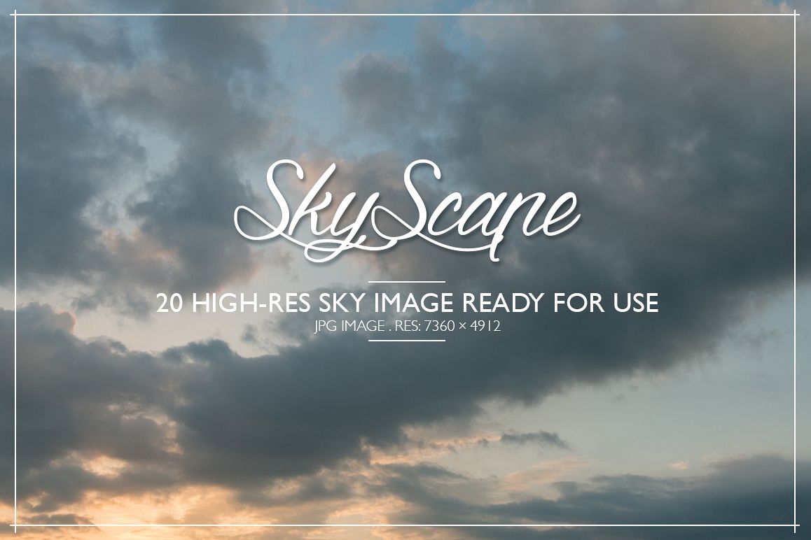 SKYSCAPE - 20 Hi-Res Sky images example image 1