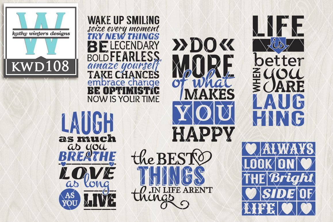 Everyday Cutting File KWD108 example image 1