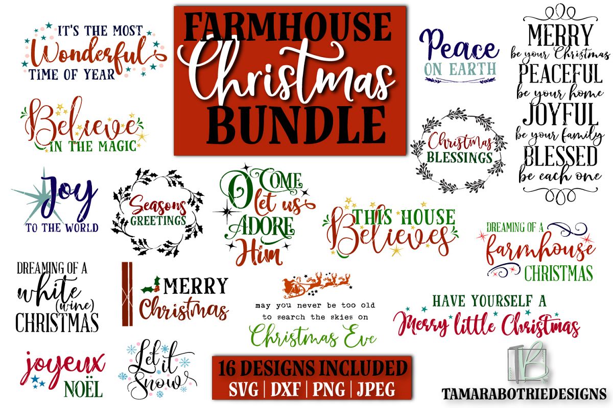 Download Christmas Bundle, Christmas SVG, Christmas Sign Cut Files