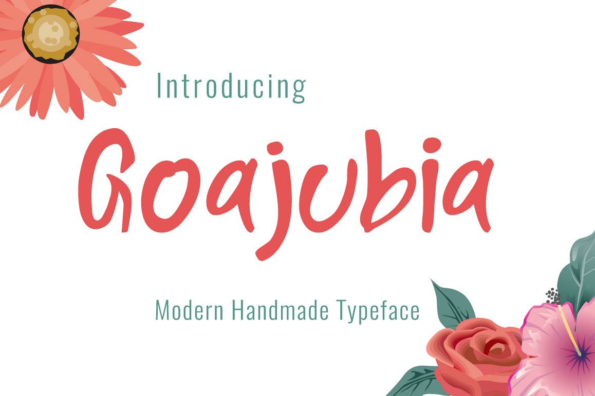 Goajubia Typeface example image 1