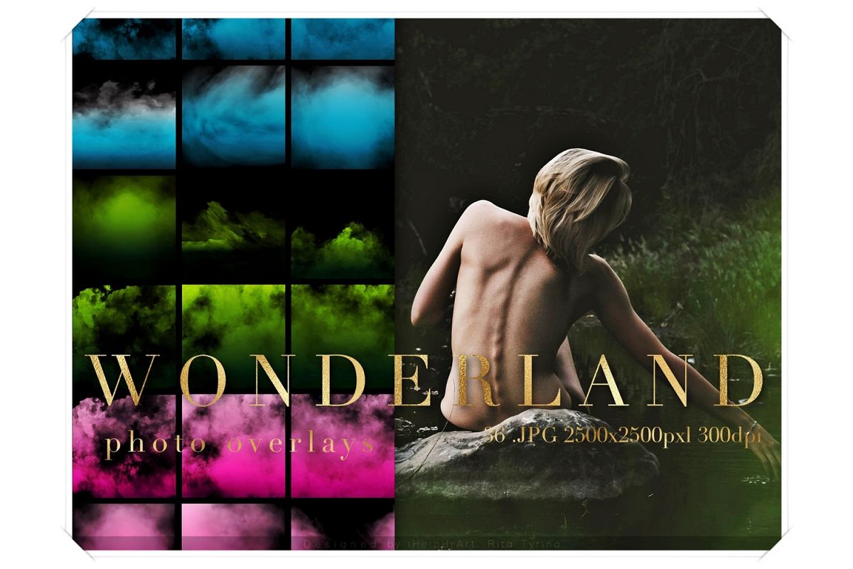 Colorful Fog Overlays Package example image 1