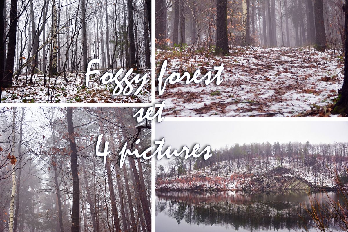 Nature photo, landscape photo, lake photo, winter photo example image 1