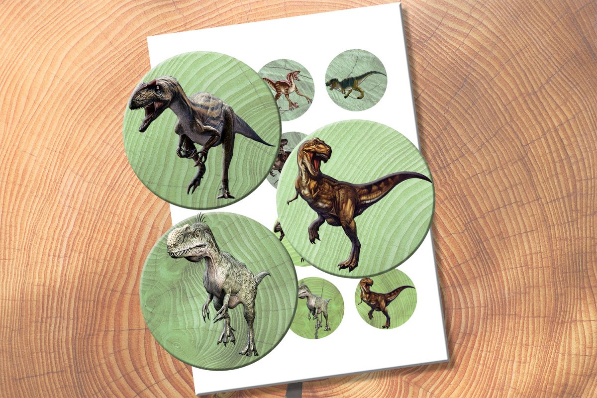Dinosaurs, Bottlecaps, Pendants, Halloween sale, SALE OFF50 example image 1