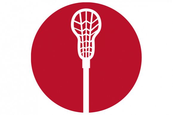 Lacrosse Stick Circle Icon example image 1