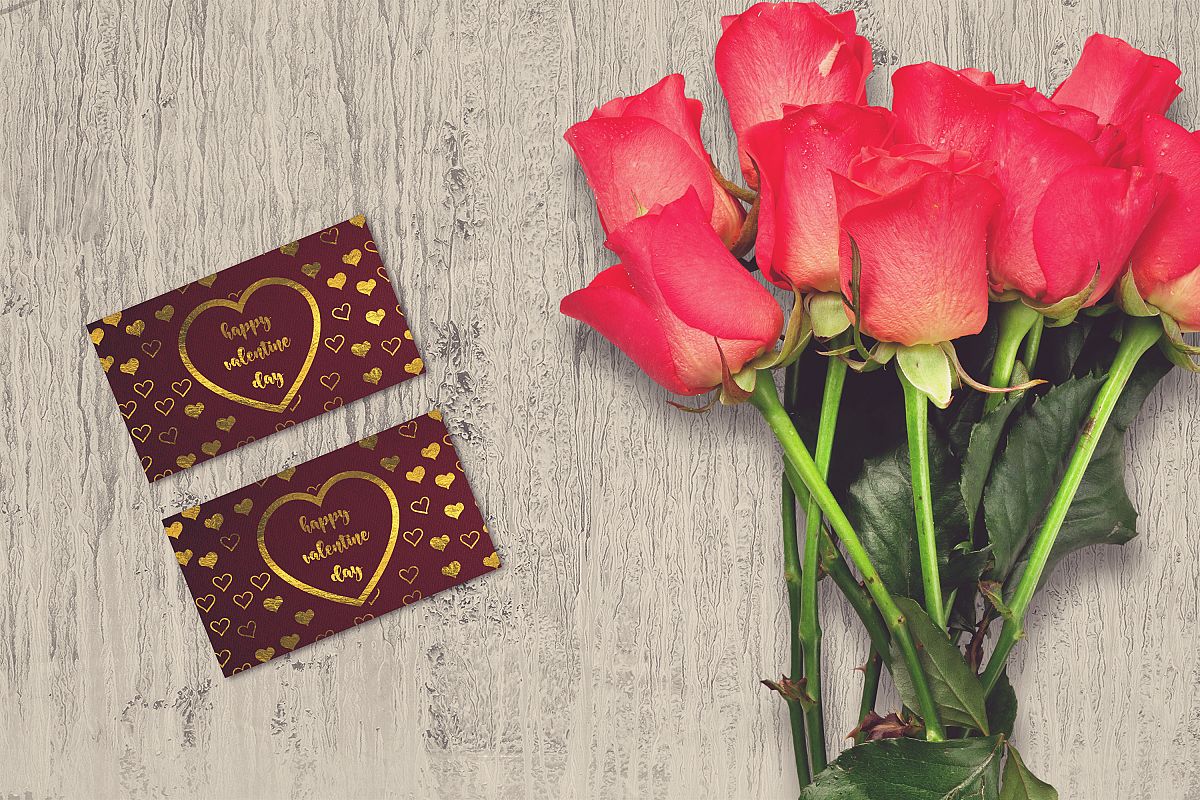 Valentine Card Mock-up #27 example image 1