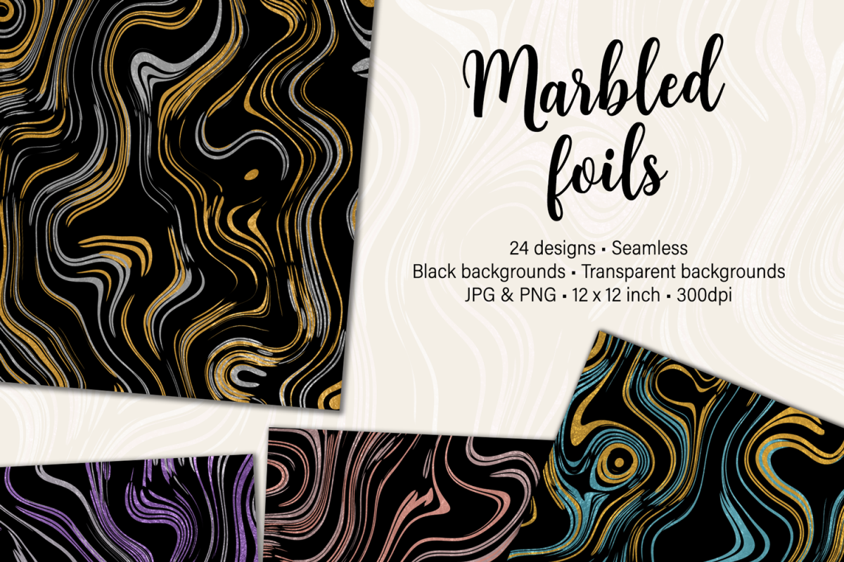 Marbled Foils example image 1