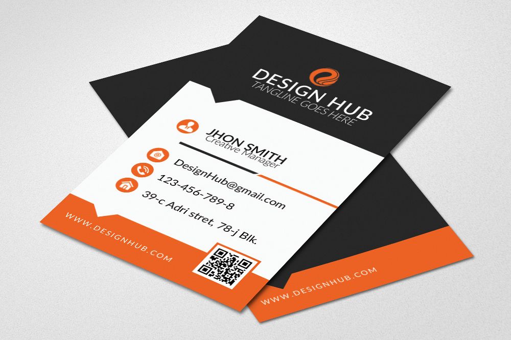 Clean Business Card Design example image 1