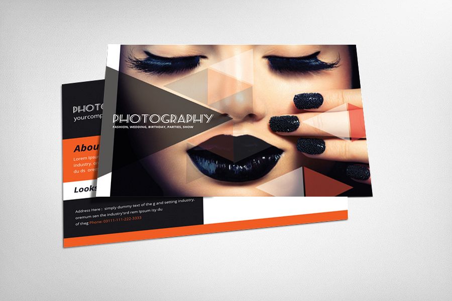 Photography Postcard Template example image 1
