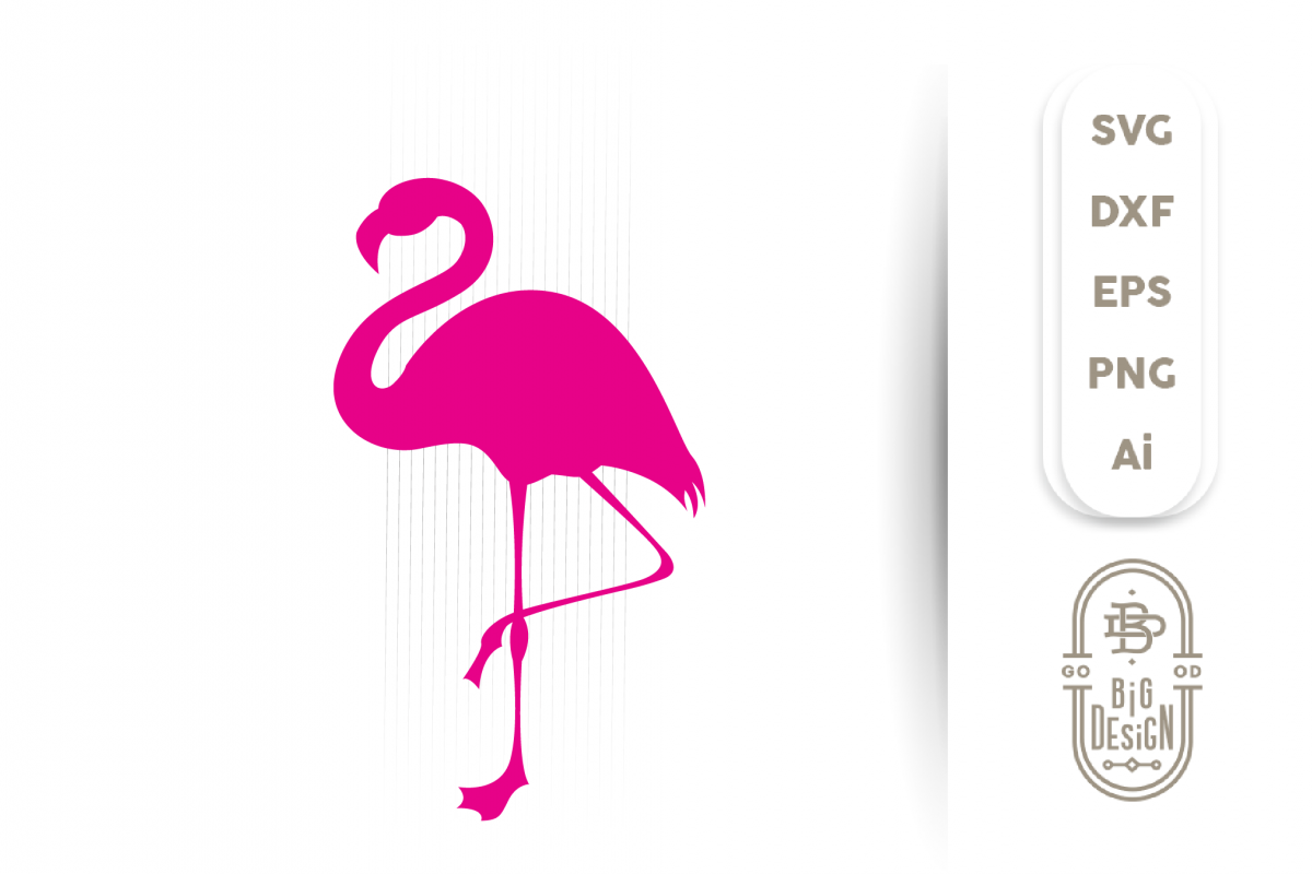 Flamingo SVG , Pink Flamingo Silhouette SVG (523514) | SVGs | Design