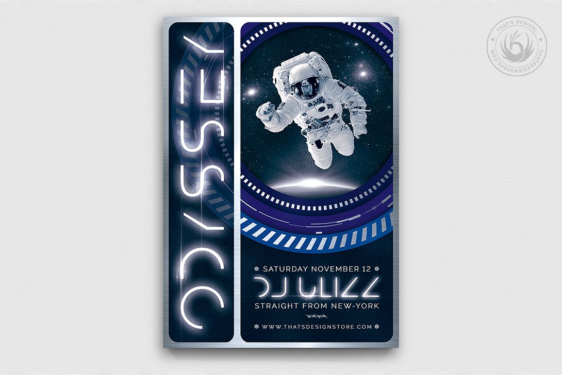 Odyssey Flyer Template V2 example image 1