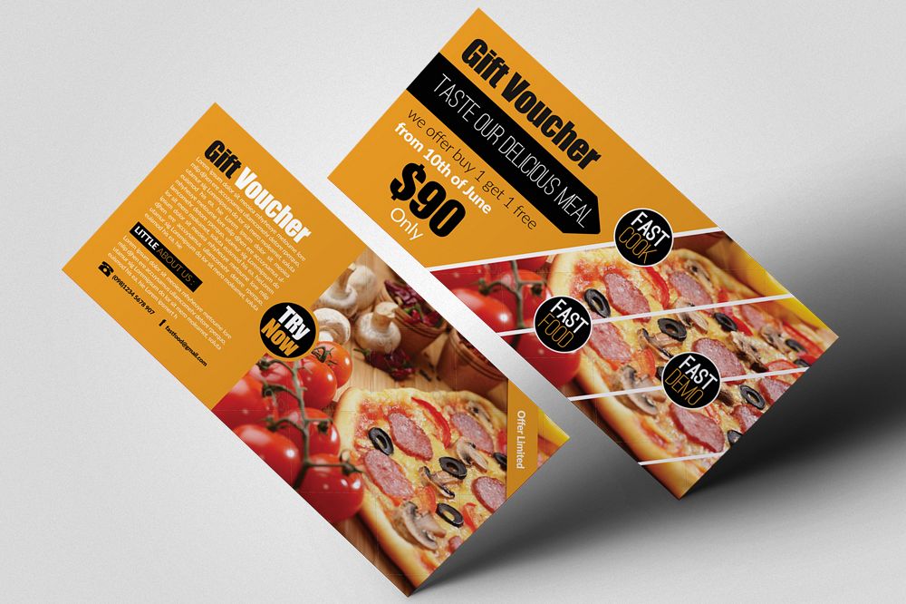 Fast Food Gift Vouchers example image 1