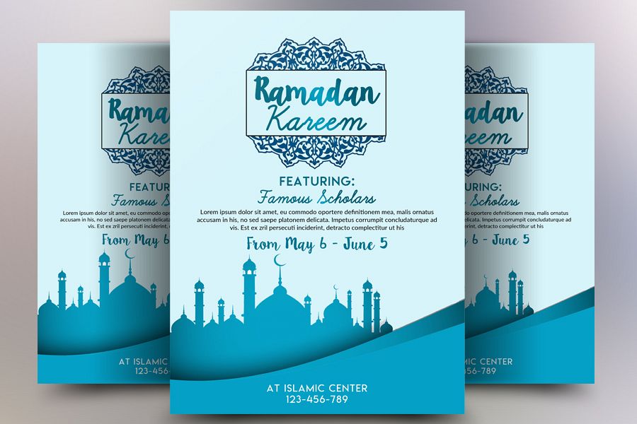 Ramdan Kareem Flyer Template example image 1