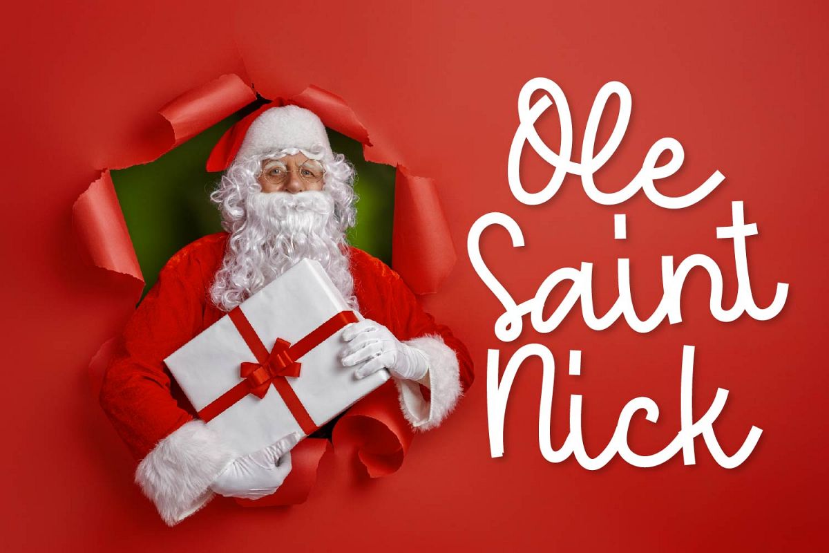 Ole Saint Nick - A Monoline Script example image 1