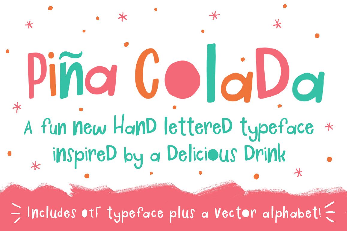 Piña Colada Font example image 1