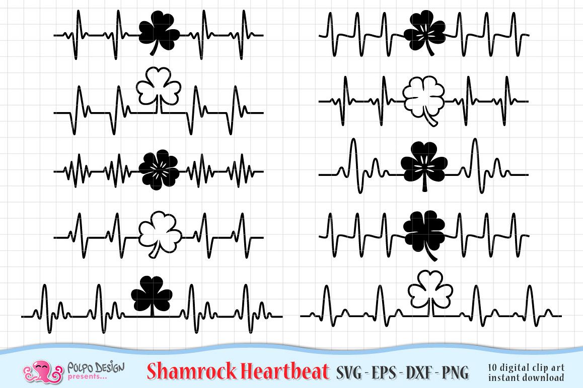 Download Free Shamrock Monogram Svg - Layered SVG Cut File - Free ...