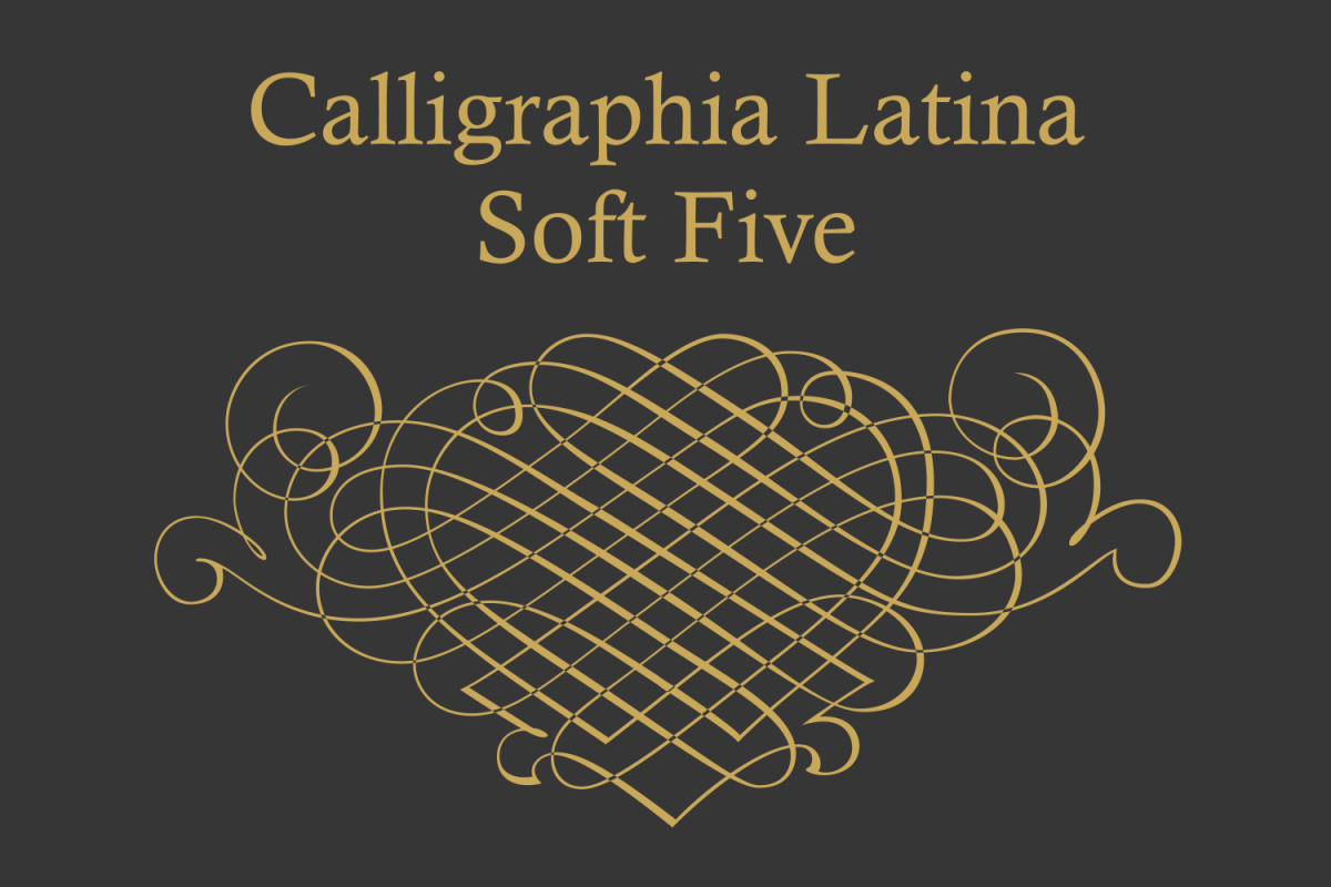 Calligraphia Latina Soft Five example image 1