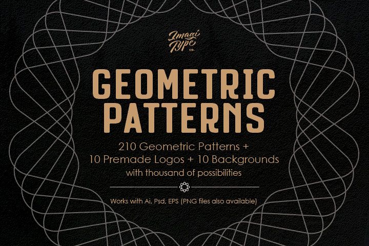 Geometric Patterns Kit example image 1
