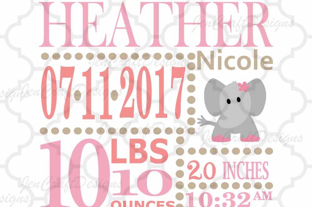 Free Free 199 Baby Announcement Svg Free SVG PNG EPS DXF File