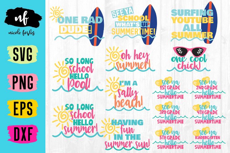 Summer Craft Bundle example image 1